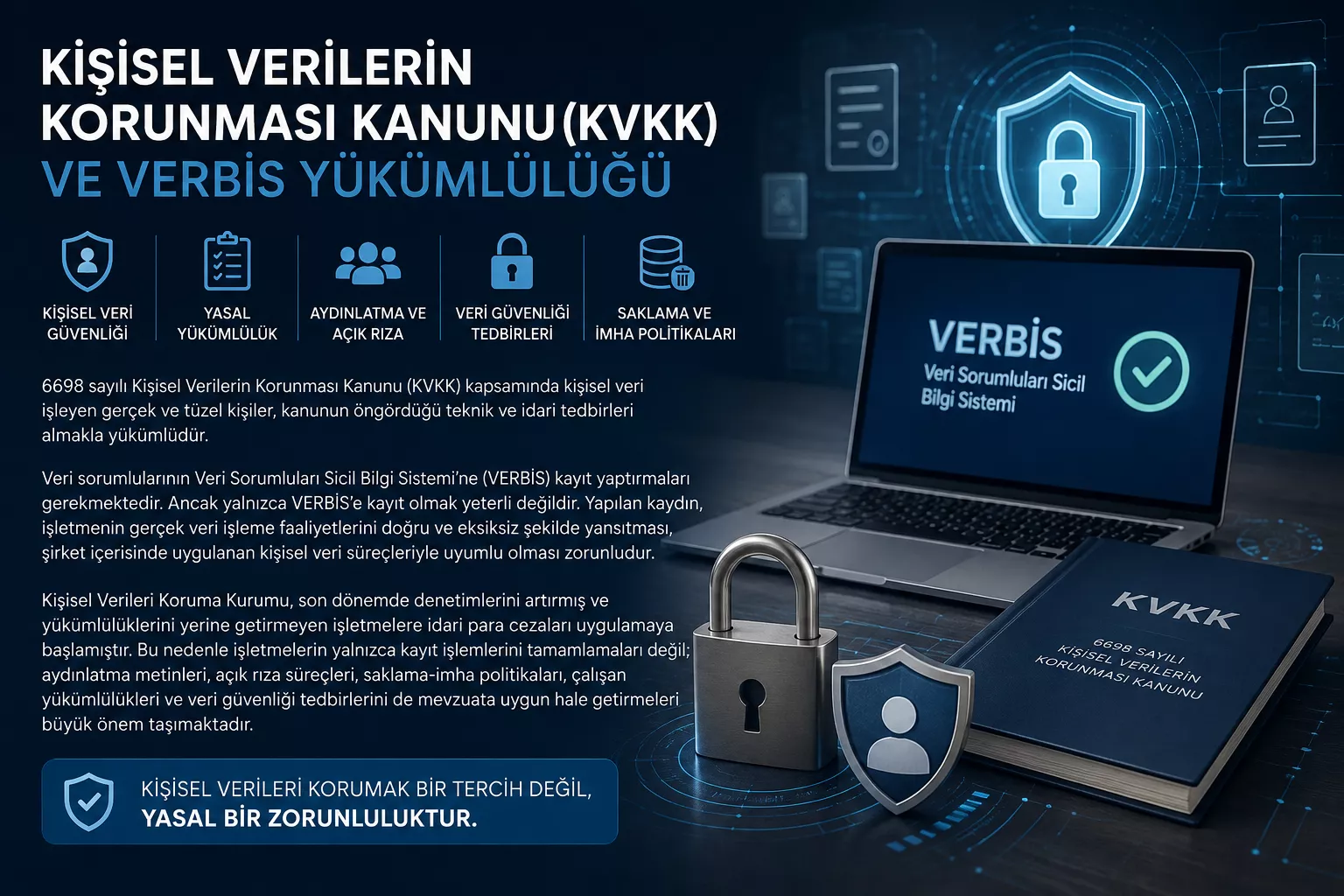 Kişisel Verilerin Korunması Kanunu (KVKK) ve VERBİS Yükümlülüğü